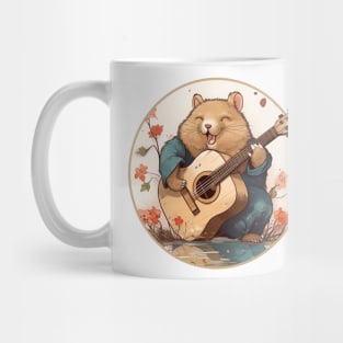 Quokka plays the guitar Mug